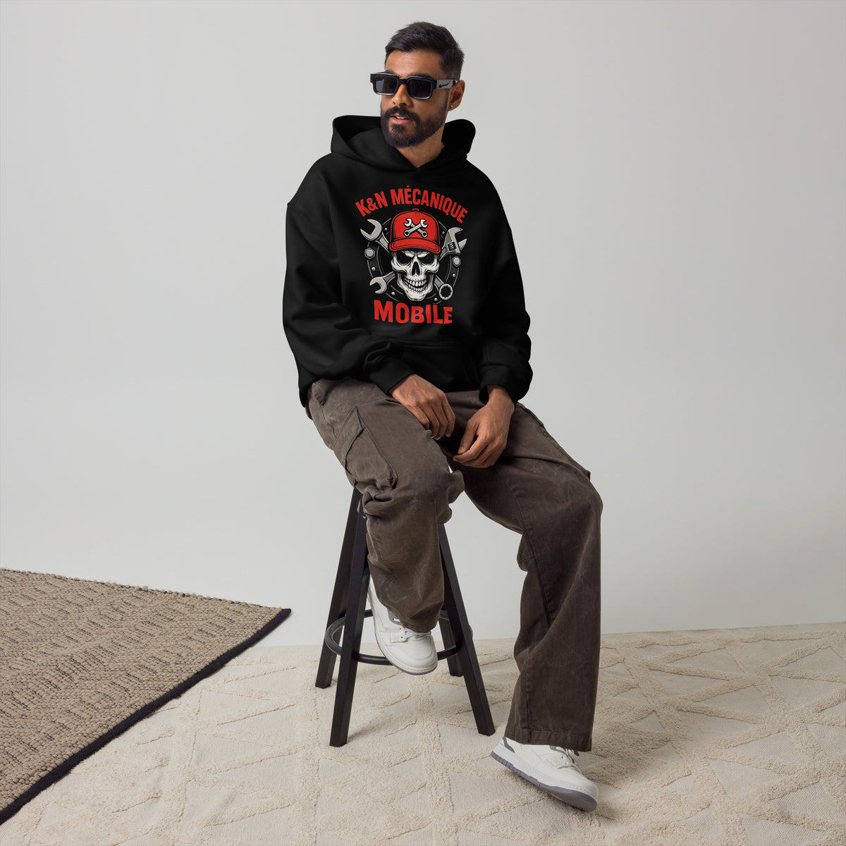 K&N Mobile Mechanics Hoodie - Black