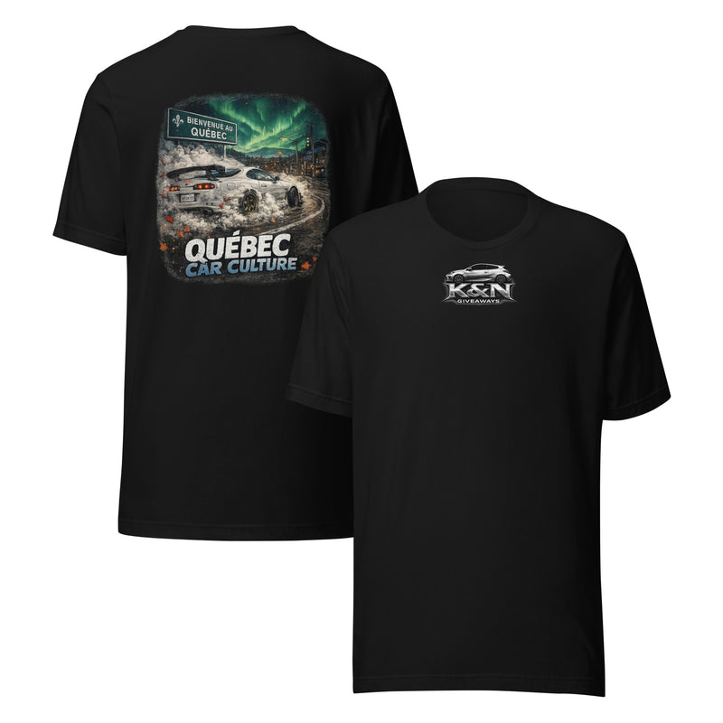 " QUEBEC CAR CULTURE " t-shirt