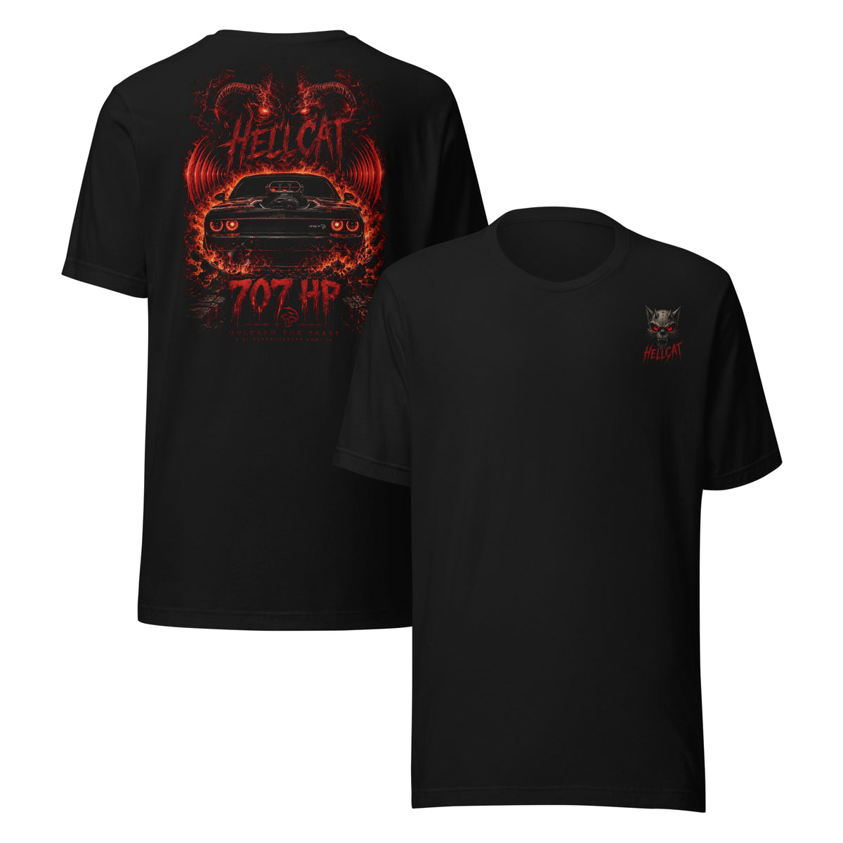 t-shirt " HELLCAT "